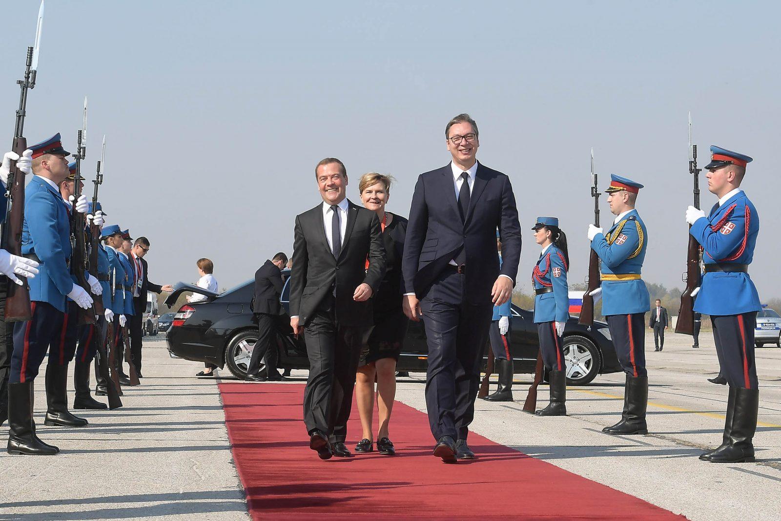 Medvedev u Srbiji: Saradnja, od poljoprivrede do gasovoda